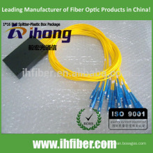 PLC SC UPC 1 * 16 fibra divisor óptico